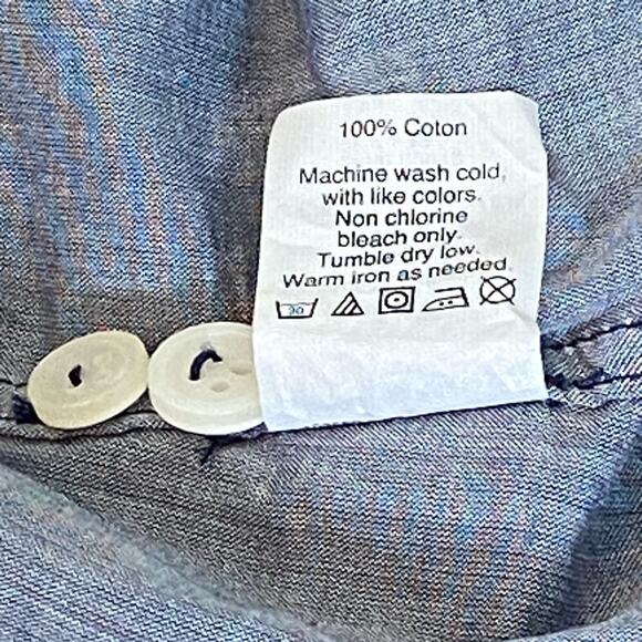 The Perfect Shirt by J.Crew - 100% Cotton Button Down with Front Patch Pockets S - Picture 7 of 7
